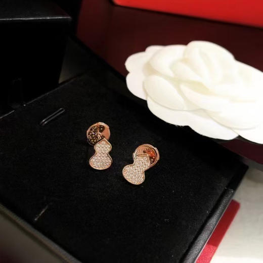 【活动商品，不退不换】可可推荐 福禄双全 麒*麟葫芦系列 耳环|项链|手链 匠心工艺 精致高级 商品图14