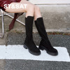 【筒高可选】星期六时尚百搭厚底长筒靴SSC3117B02/SSC3117B04 商品缩略图0