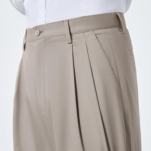 【含莱赛尔】柒牌锥形休闲裤男士2025春季新款舒适百搭九分萝卜裤128H73860 商品图3