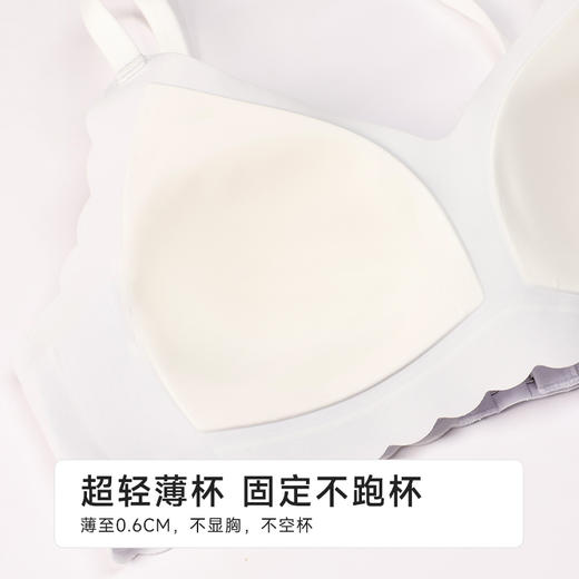 都市丽人内衣薄泳布少女优选三阶无钢圈少女文胸BBH2Q9 商品图8
