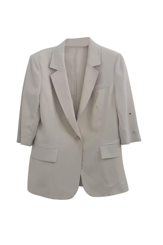 VIVIAN LIU薇薇安刘TD2443101初秋女装新款翻领收腰圆摆西装外套 商品图5