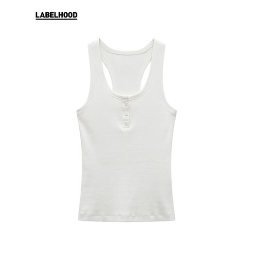 【Liegee】蕾虎新款设计感时尚亨利工字背心潮流吊带上衣 商品图1