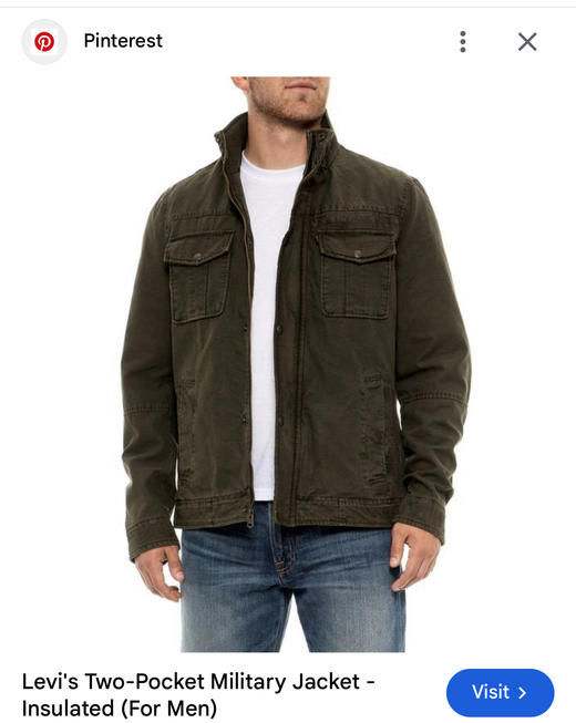 L.V.S 小李出口元单 重水洗做旧vintage 立领棉服夹克 WT812 商品图2