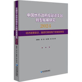 中国地方政府投融资平台转型发展研究 2024