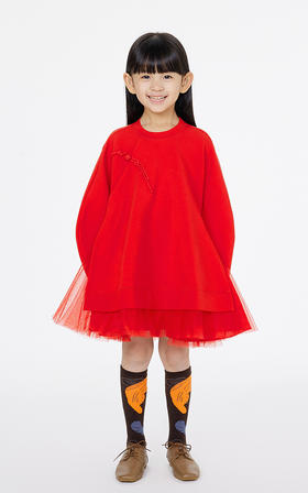 jnby  25年春款  长袖连衣裙  1P1G12510