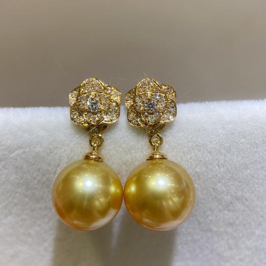 10mm-11mm金珠耳坠 商品图2