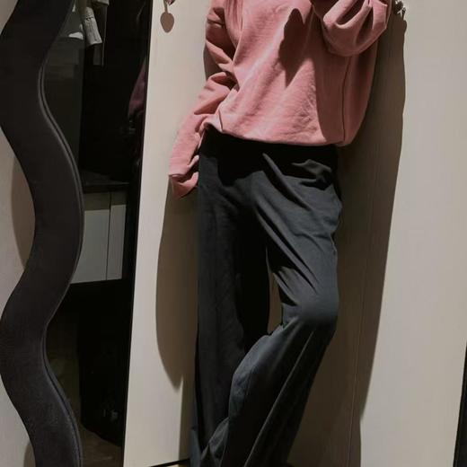 顺丰包邮65529洛诗琳柔软透气美式复古纯棉直筒卫裤580 商品图1