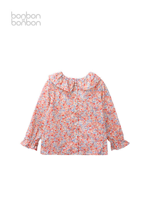 小浆果荷叶边上衣 商品图1