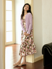 繁花叠影印花吊带连衣裙FCE3DRS169 商品缩略图7