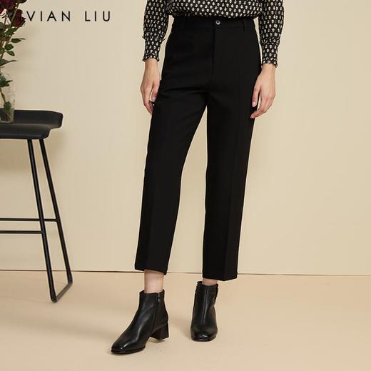 VIVIAN LIU薇薇安刘TD2445003初秋女装新款时尚梭织兜口装饰锥裤 商品图0