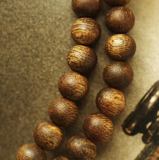 【青山特惠】 6mm108颗 绿棋楠沉香 手链 11.7g c6 商品图3