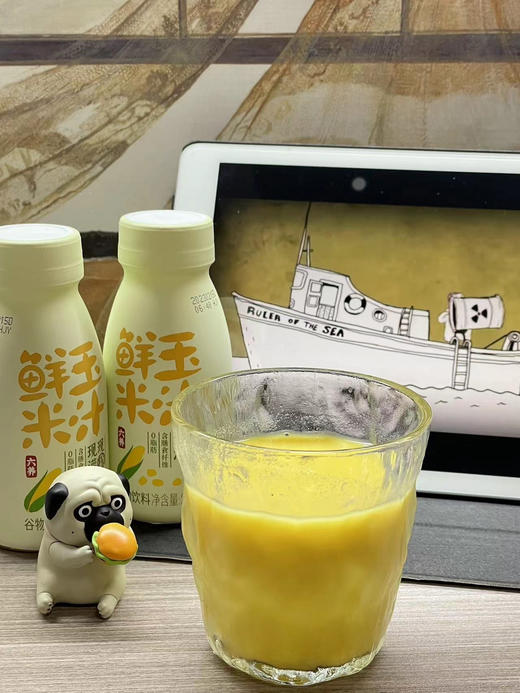 //【六养鲜玉米汁】可以喝的🌽采用非转基因甜玉米🌽 甜玉米添加量≥30%！ 🌽只有有机玉米，水和少量的白砂糖 🌽一瓶≈1.5根甜玉米* 🌽 商品图2