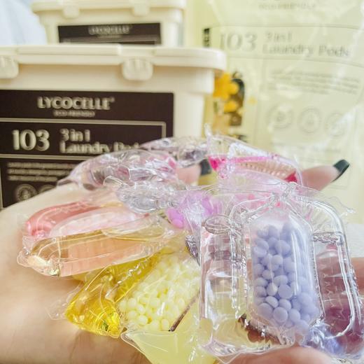 【脆美】 绽家洗衣凝珠持久留香除螨去污渍三合一多功能洗衣液柔顺护衣 商品图7