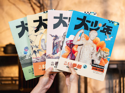 【百万家庭选择】《大少年》合订本4册全42期，足不出户通晓世界大事，培养孩子格局和思辨力 商品图0