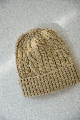 HTS 绞花毛线帽