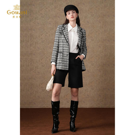 乔万尼绵羊毛西装外套英伦风EM4B546 商品图1