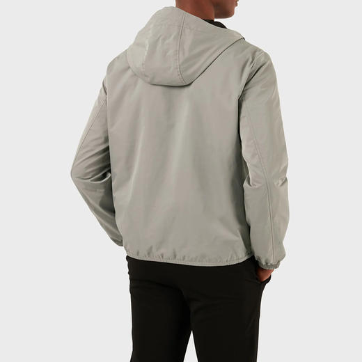 EMPORIO ARMANI 阿玛尼 男士徽标贴片连帽外套 灰绿色 8N1BQ0 1NZQZ 0643 商品图2