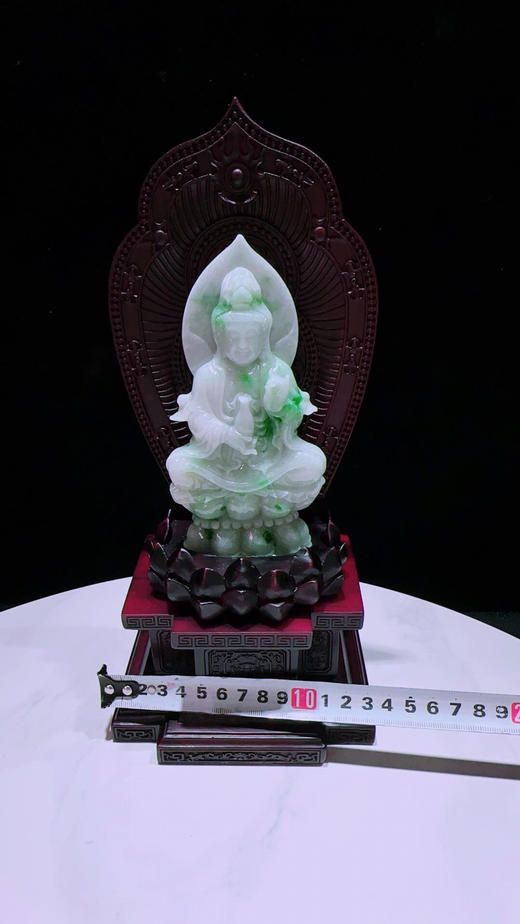 620794翡翠摆件【观音】 商品图1