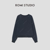 ROMI STUDIO“美式复古”100高支长绒棉洗水做旧套头卫衣RWBWSY1715 商品缩略图1