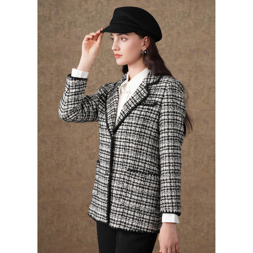 乔万尼绵羊毛西装外套英伦风EM4B546 商品图3