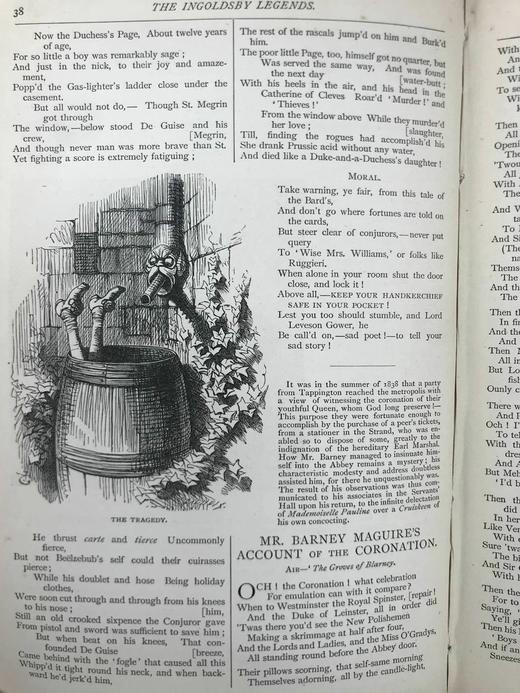 1885年 托马斯·英格斯比《玄怪录》 克鲁克香克、里奇等名家50幅插图 漆布精装32开 商品图13