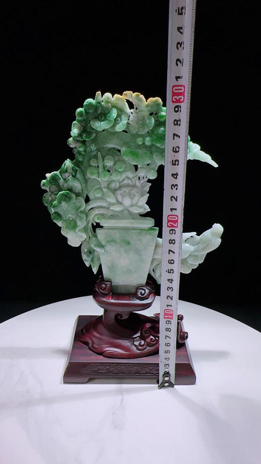 620789翡翠摆件【百鸟朝凤 凤凰来仪】 商品图2