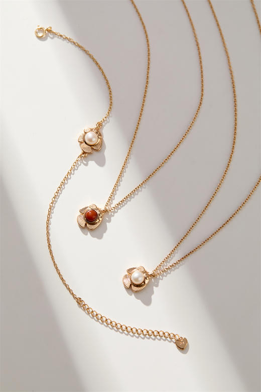 pearl moments珍刻   年年有鱼 小鱼儿（珍珠）项链 商品图3