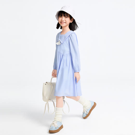 女童长袖连衣裙春季新款安奈儿童装实体店同款AG513590 商品图5