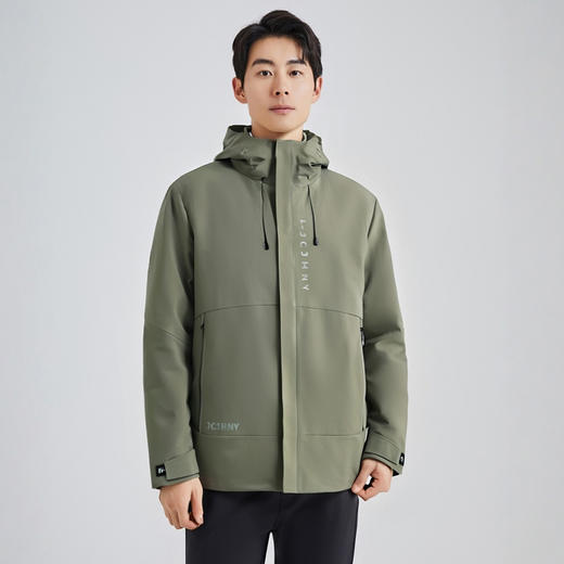 圣得西新国标羽绒服男冬季高充绒连帽加厚御寒保暖外套上衣 商品图2