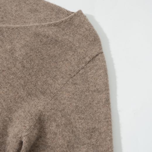 茧墨 V领简约一线成衣温暖羊毛衫 商品图4