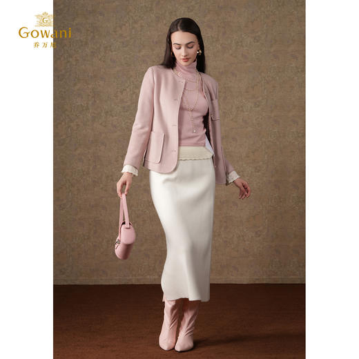 乔万尼绵羊毛小香风外套精致EM4B579 商品图1