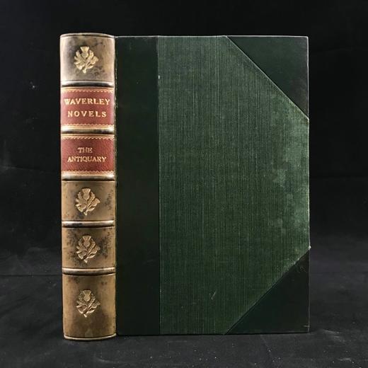 1897年 司各特《古董商》 1幅插图 真皮精装32开 商品图0