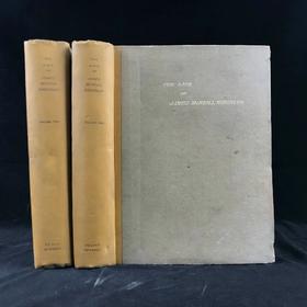 1908年 惠斯勒传（全2卷） 约百幅插图 布脊精装16开