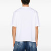 DSQUARED2 男士字母徽标印花棉质圆领短袖T恤 白色 S74GD1197 D20004 100 商品缩略图2
