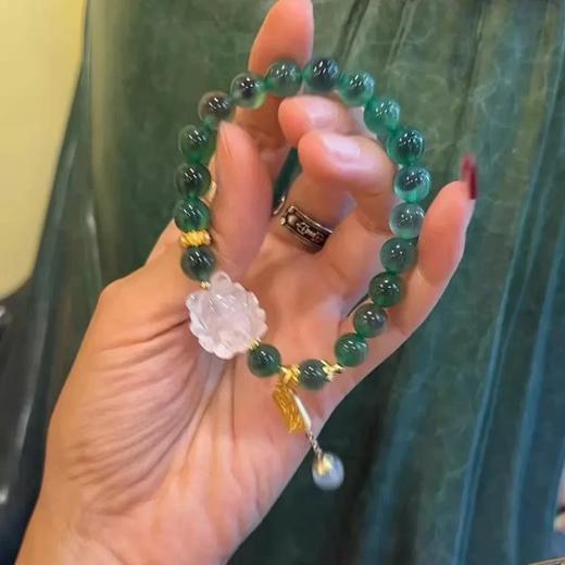 6个款式！！新款的雍和宫玛瑙水晶朱砂手串 每个款寓意不同  带防尘包装 商品图5