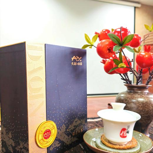 【白牡丹2022年特级】福鼎白茶/核心生态产区/明前春茶/大沁白茶品牌/金罐散茶50克装/自饮装/礼盒装 商品图1