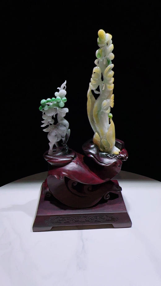 620790翡翠摆件【一路发财】 商品图3