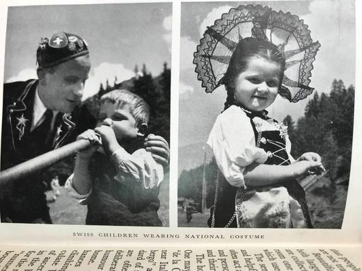 1951年 瑞士风物志 4幅彩色9幅黑白插图 精装32开 商品图14
