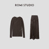ROMI STUDIO-B 100羊毛 减龄洋气复古上衣半裙套装 M2265/M2266 商品缩略图2