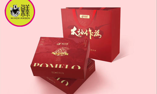 【大柚所为】泰国玛瑙红柚4颗装伴手礼（发全国） 商品图7