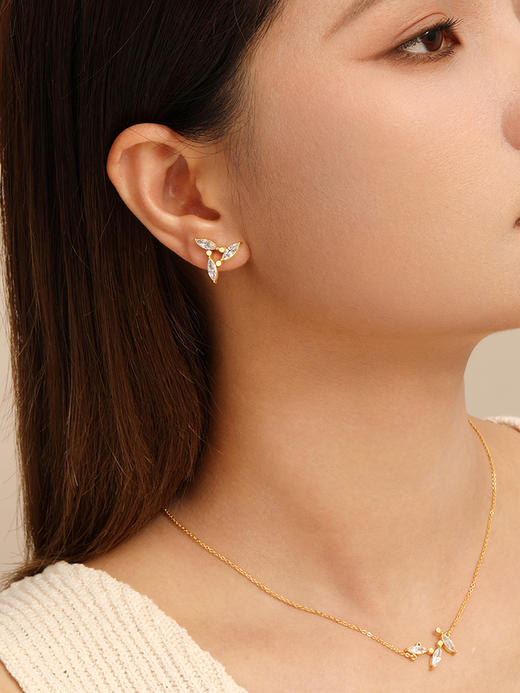 【岁岁平安 一物两种造型】COSTAR 岁岁安·麦穗项链/手链/耳钉系列 商品图12