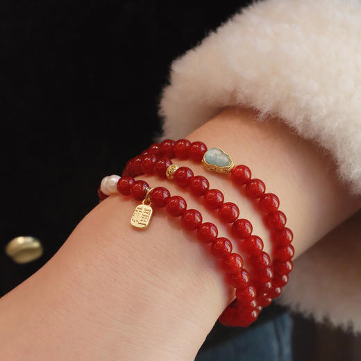【手串】新中式天玛瑙多圈手串 多款可选 JD 商品图6