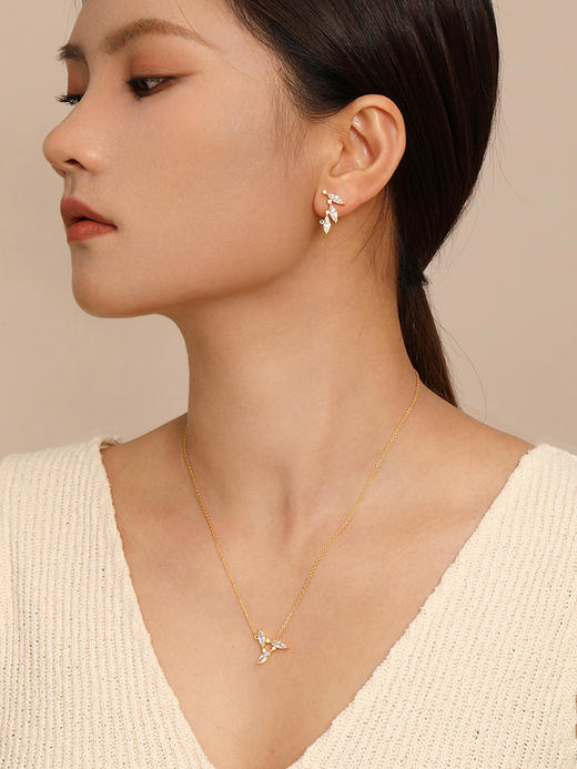 【岁岁平安 一物两种造型】COSTAR 岁岁安·麦穗项链/手链/耳钉系列 商品图11