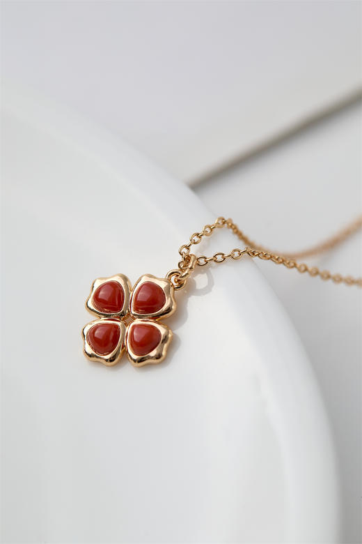 pearl moments珍刻  四合如意 四叶草项链 手链 商品图7