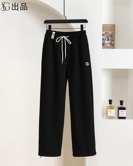 【YW】无忧购“清仓福利”韩版休闲五彩风车刺绣柔软加绒抽绳束脚卫裤2042（截单后7天发货)25年清仓捡漏 商品图8