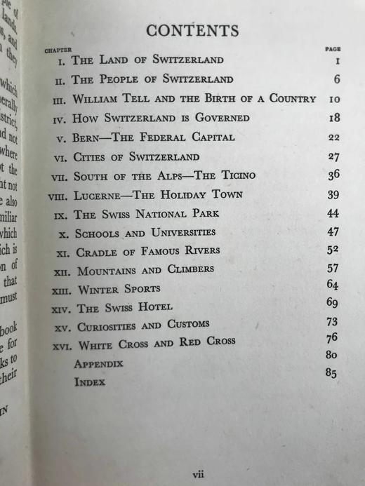 1951年 瑞士风物志 4幅彩色9幅黑白插图 精装32开 商品图5