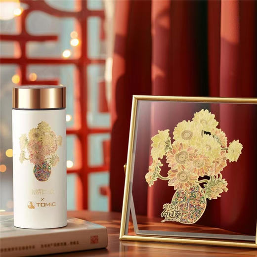 朱炳仁铜x特美刻 燃烧的向日葵礼盒套装 商品图2