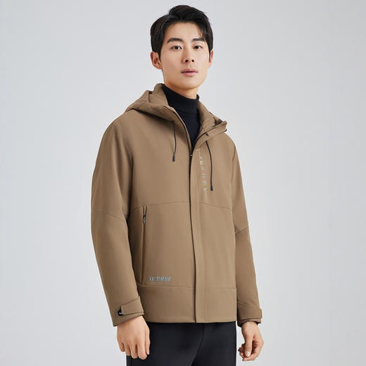 圣得西新国标羽绒服男冬季高充绒连帽加厚御寒保暖外套上衣 商品图4