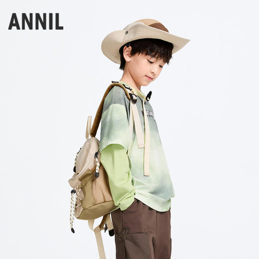 男童圆领长袖针织衫春季新款安奈儿童装实体店同款AB511512 商品图2