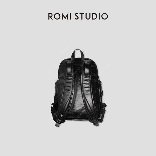 ROMI STUDIO【高定系列】撞色大容量多功能双肩包包S2778 商品图4